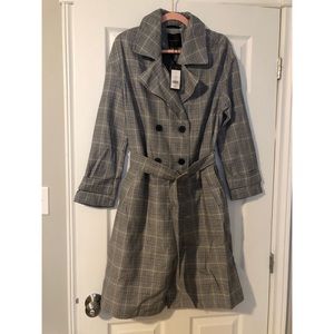 Dynamite plaid coat